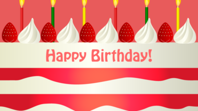 2月に誕生日を迎えた皆さん おめでとうございます(^-^)