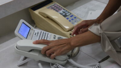 白峰荘 秋の防災訓練